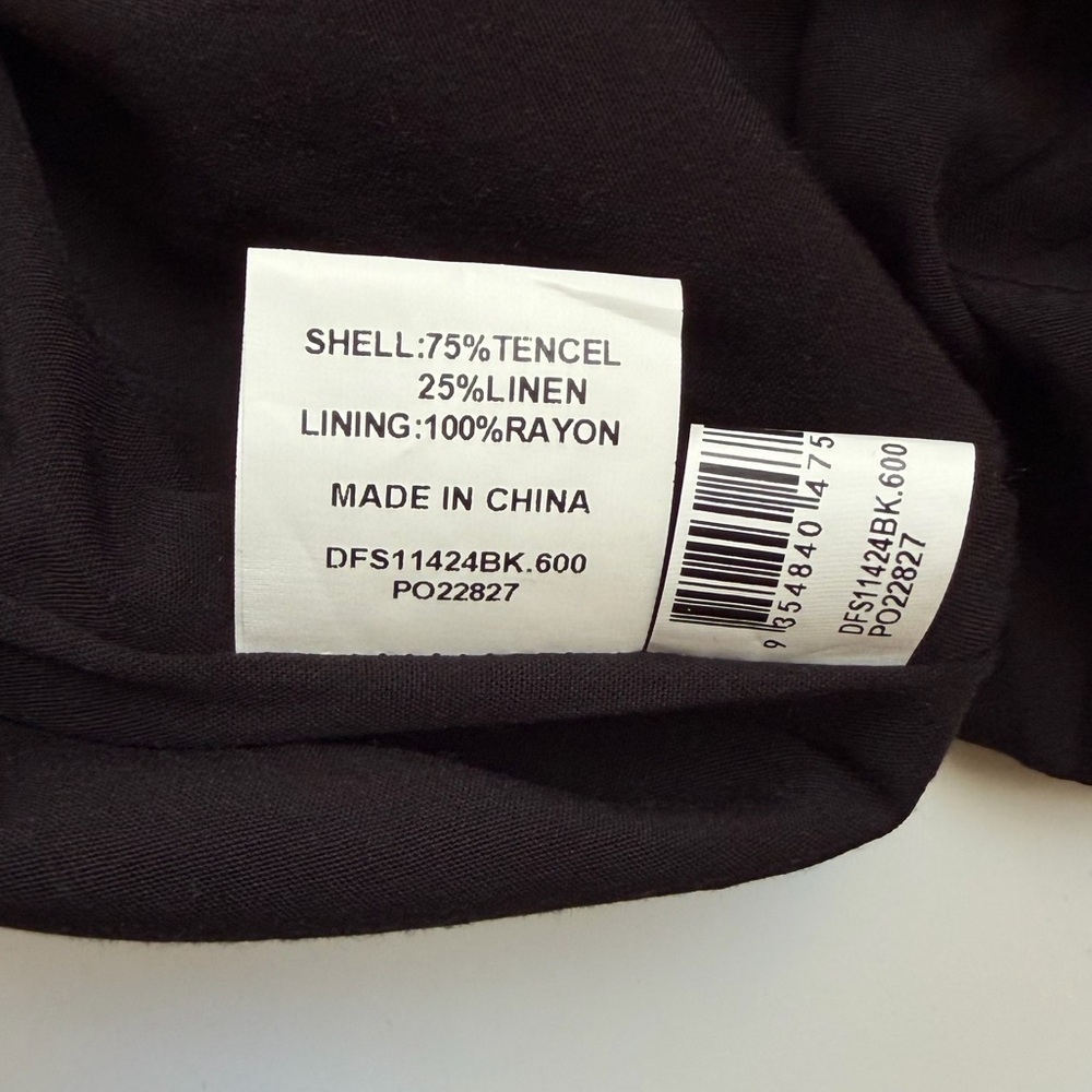 NWT DISSH Kai Strapless Midi Tube Dress Black Column Size 6 - Picture 9 of 15